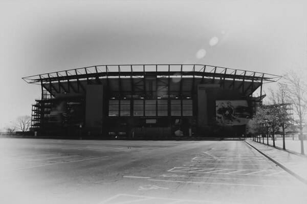The Linc In Black And White Art Print featuring the photograph The Linc in Black and White by Bill Cannon
