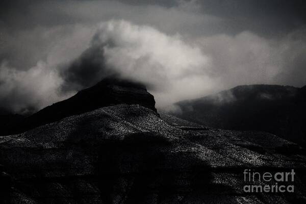 Mountains Art Print featuring the photograph The Mist by Jessica S