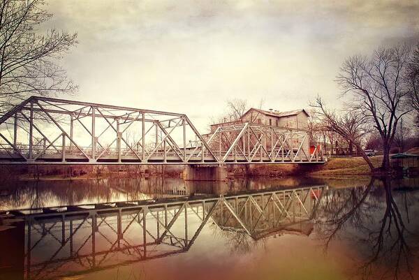 Water Art Print featuring the photograph The Old Grist Mill by Lena Wilhite