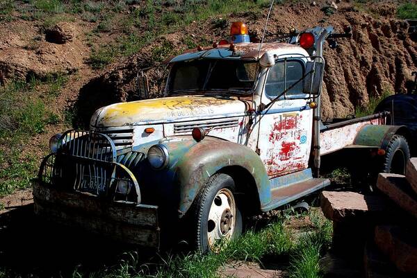 Truck Art Print featuring the photograph The old truck by Dany Lison