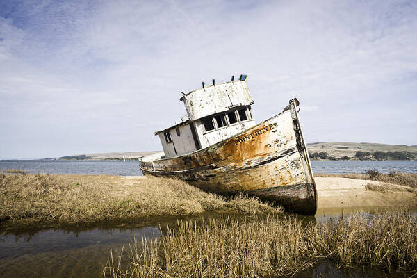 Boat Art Print featuring the photograph The Point Reyes by Priya Ghose