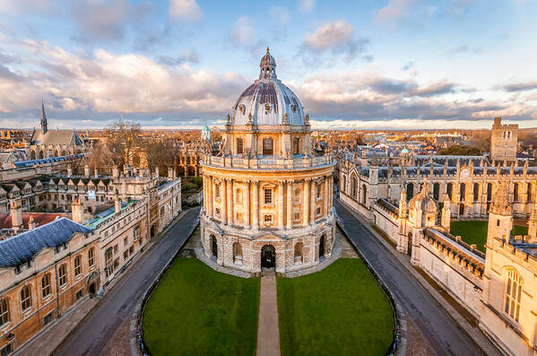 Brasenose College Art Print featuring the photograph The Radcliffe Camera, Oxford, England by Joe Daniel Price