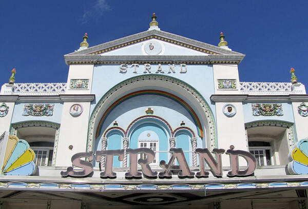 Vintage Art Print featuring the photograph The Strand Key West by Bob Slitzan