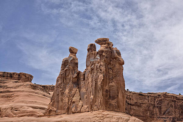 Three Gossips Art Print featuring the photograph The Three Gossips by Betty Depee