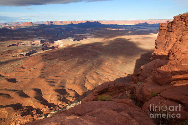 Canyon Lands Art Print featuring the photograph The Valley so Low by Jim Garrison