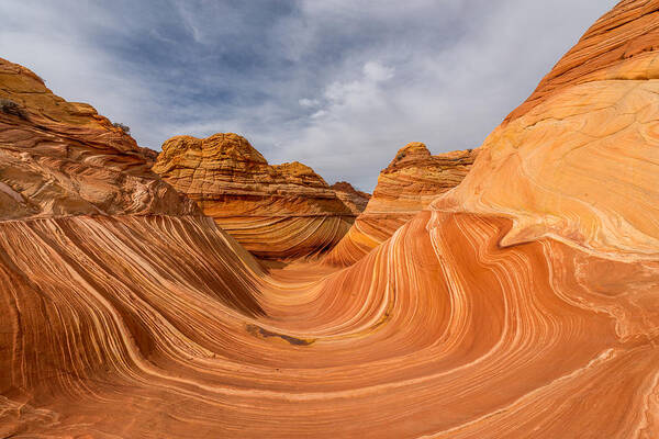 Arizona Art Print featuring the photograph The Wave by Dustin LeFevre