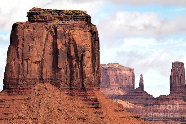 Red Rocks Art Print featuring the photograph There Must be Kings by Jim Garrison