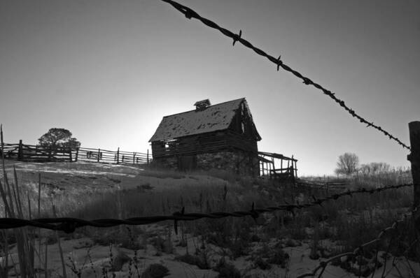 Barn Art Print featuring the photograph This Old Barn by Eric Rundle