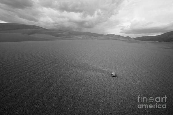 Sand Art Print featuring the photograph Time by Tim Wemple