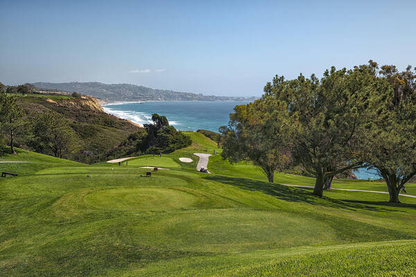 3scape Art Print featuring the photograph Torrey Pines Golf Course North 6th Hole by Adam Romanowicz