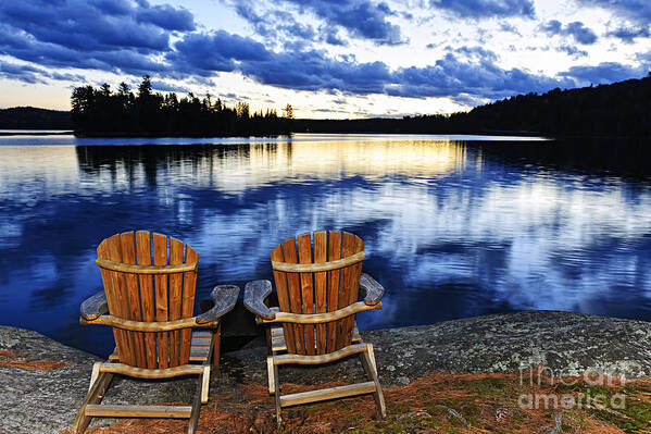 Lake Art Print featuring the photograph Tranquility by Elena Elisseeva