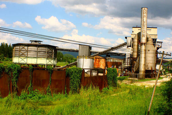 Factory Art Print featuring the photograph Tropical Distillery by Jon Emery