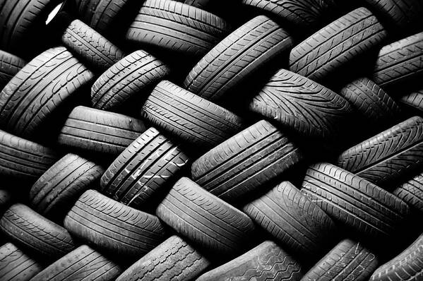 Dorset Art Print featuring the photograph Tyres by See Me On Flickr Account-metal543