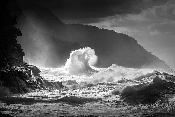 Wave Art Print featuring the photograph Untitled by Ali Rismanchi