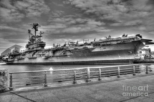 Uss Intrepid Art Print featuring the photograph USS Intrepid by Anthony Sacco