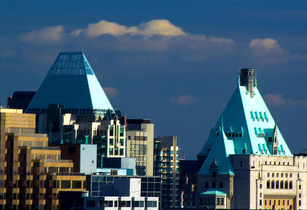 City Art Print featuring the photograph Vancouver BC by Dale Stillman