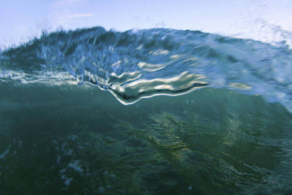 Wave Art Print featuring the photograph Velocicurl by Sean Davey