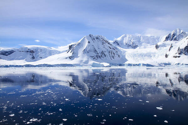 Tranquility Art Print featuring the photograph View of Wilhelmina Bay, Antarctica by PhotoStock-Israel