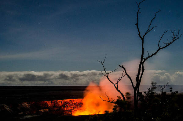 Hilo Art Print featuring the photograph Volcano Hawaii by Ed Coykendall