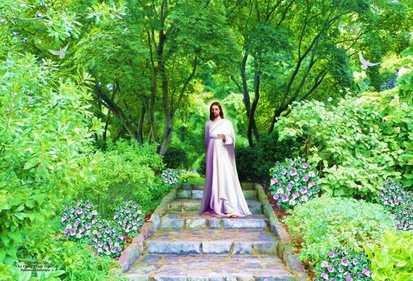 Jesus Art Print featuring the painting Waiting For You by Susanna Katherine