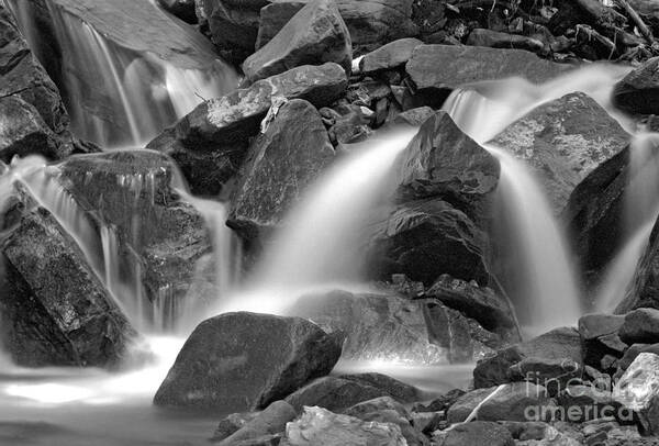 Waterfall Art Print featuring the photograph Waterfall by James Taylor