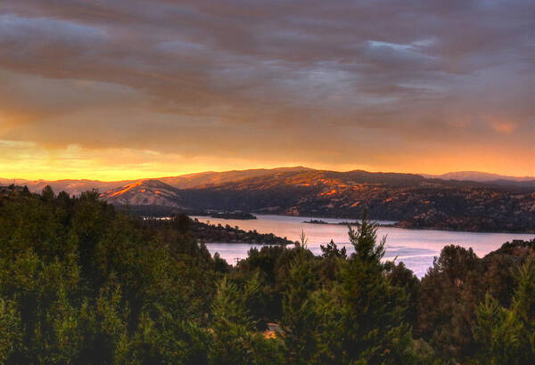 Seascape Art Art Print featuring the photograph Wednesday Evening Sunset by Kandy Hurley