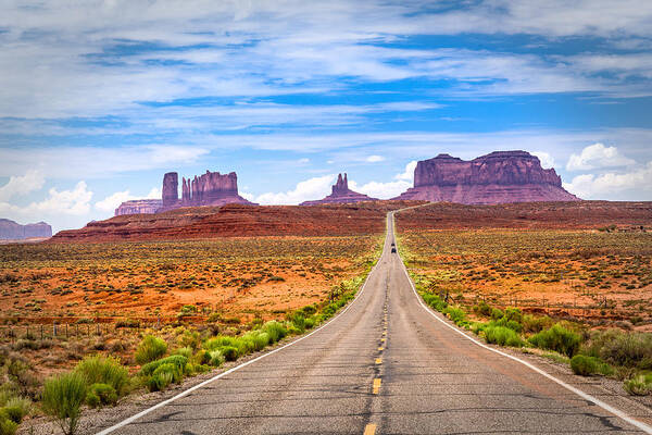 Arizona Art Print featuring the photograph Welcome to Monument Valley by Levin Rodriguez