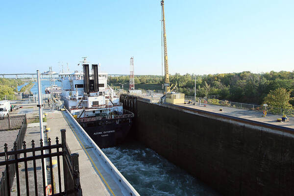 America Art Print featuring the photograph Welland Canal by Kim French