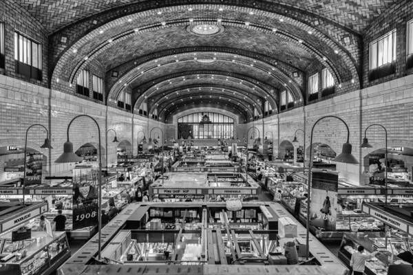 Cleveland Art Print featuring the photograph Westside Market by Jared Perry 