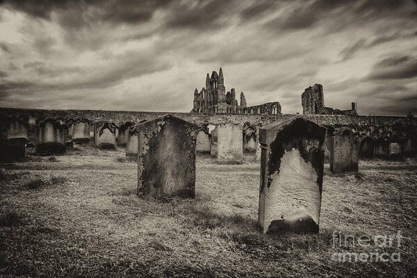  Whitby Art Print featuring the photograph Whitby Abbey by Rob Hawkins