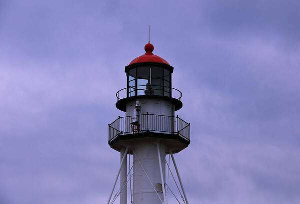 Whitefish Point Lighthouse 2 Art Print featuring the photograph Whitefish Point Lighthouse 2 by Rachel Cohen
