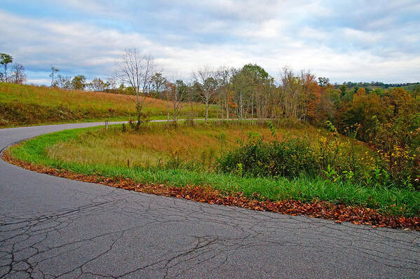 Winding Road Art Print featuring the photograph Winding Road by Mike Murdock