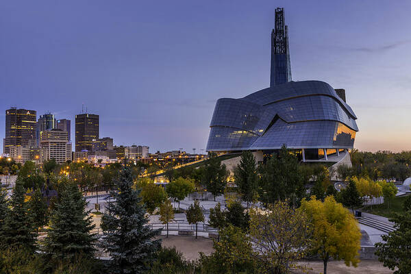 Winnipeg Art Print featuring the photograph Winnipeg dawn by Nebojsa Novakovic