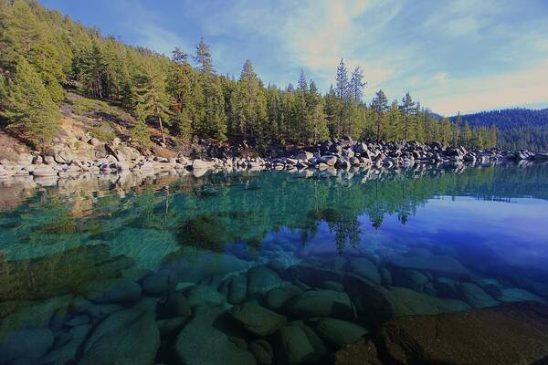 Lake Tahoe Art Print featuring the photograph Wondrous Waters by Sean Sarsfield