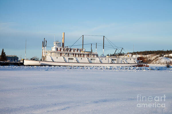 Ss Klondike Art Print featuring the photograph Yukon gold rush sternwheeler SS Klondike by Stephan Pietzko