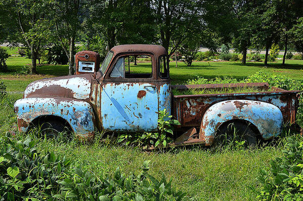 Chevy Art Print featuring the photograph '48 Chevy #1 by Paul Mashburn