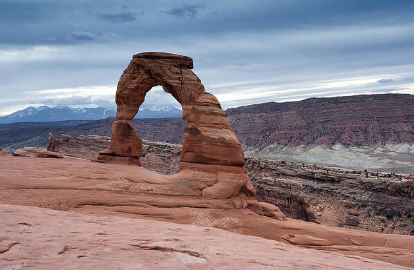 Utah Art Print featuring the photograph Delicate Arch #1 by Wade Aiken