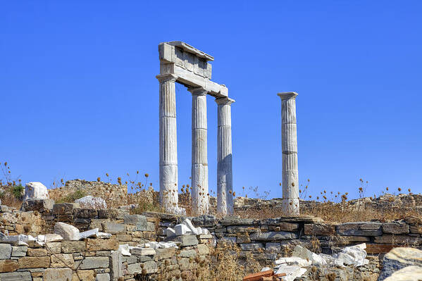 Delos Art Print featuring the photograph Delos #1 by Joana Kruse