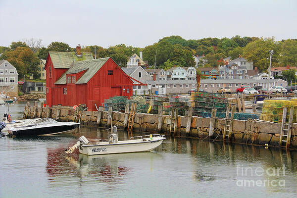 Motif #1 Art Print featuring the photograph Motif 1 in Rockport MA #1 by Jack Schultz