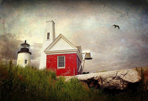  Art Print featuring the photograph Pemaquid Light by Fred LeBlanc