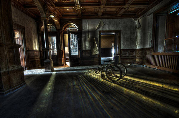 Abandon Art Print featuring the photograph The home #1 by Nathan Wright