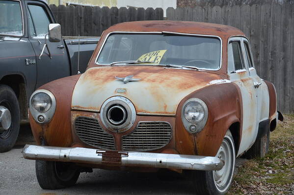 1951 Studebaker Art Print featuring the photograph 1951 Studebaker by Randy J Heath