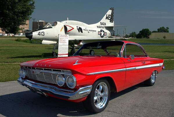 1961 Art Print featuring the photograph 1961 Chevrolet Impala by Tim McCullough