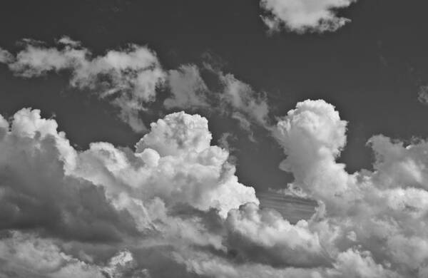 Skies Art Print featuring the photograph English Summer Sky #6 by David Pyatt