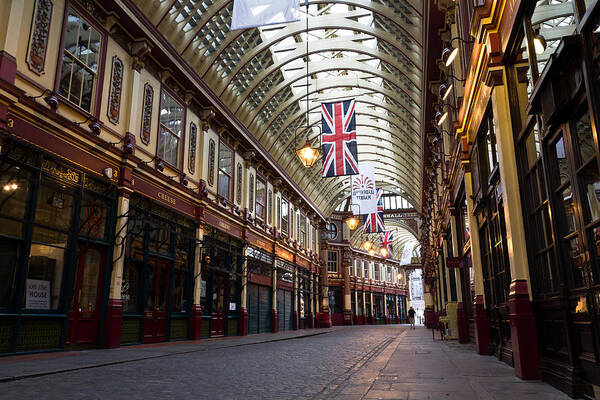 Leadenhall Art Print featuring the photograph Leadenhall Market London #67 by David Pyatt