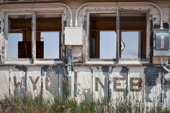 Abandoned Art Print featuring the photograph Abandoned on State Line by Lawrence Burry