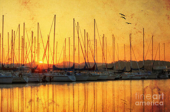 April Art Print featuring the photograph Alabama Sunrise by Darren Fisher