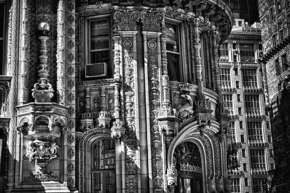 Black Russian Art Print featuring the photograph Alwyn Court Building Detail 27 by Val Black Russian Tourchin
