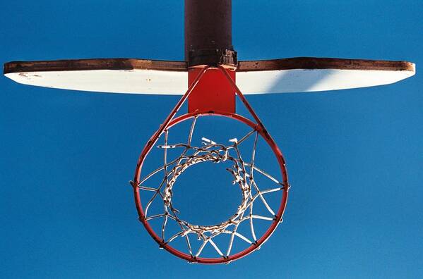 Uptown Arts Art Print featuring the photograph Basketball Goal by Paul Louis Mosley