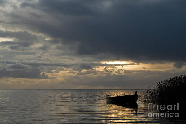 Peace Art Print featuring the photograph Boat by Jorgen Norgaard